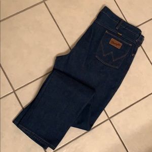 Vintage Wrangler No Fault denim jeans, 80’s USA 38